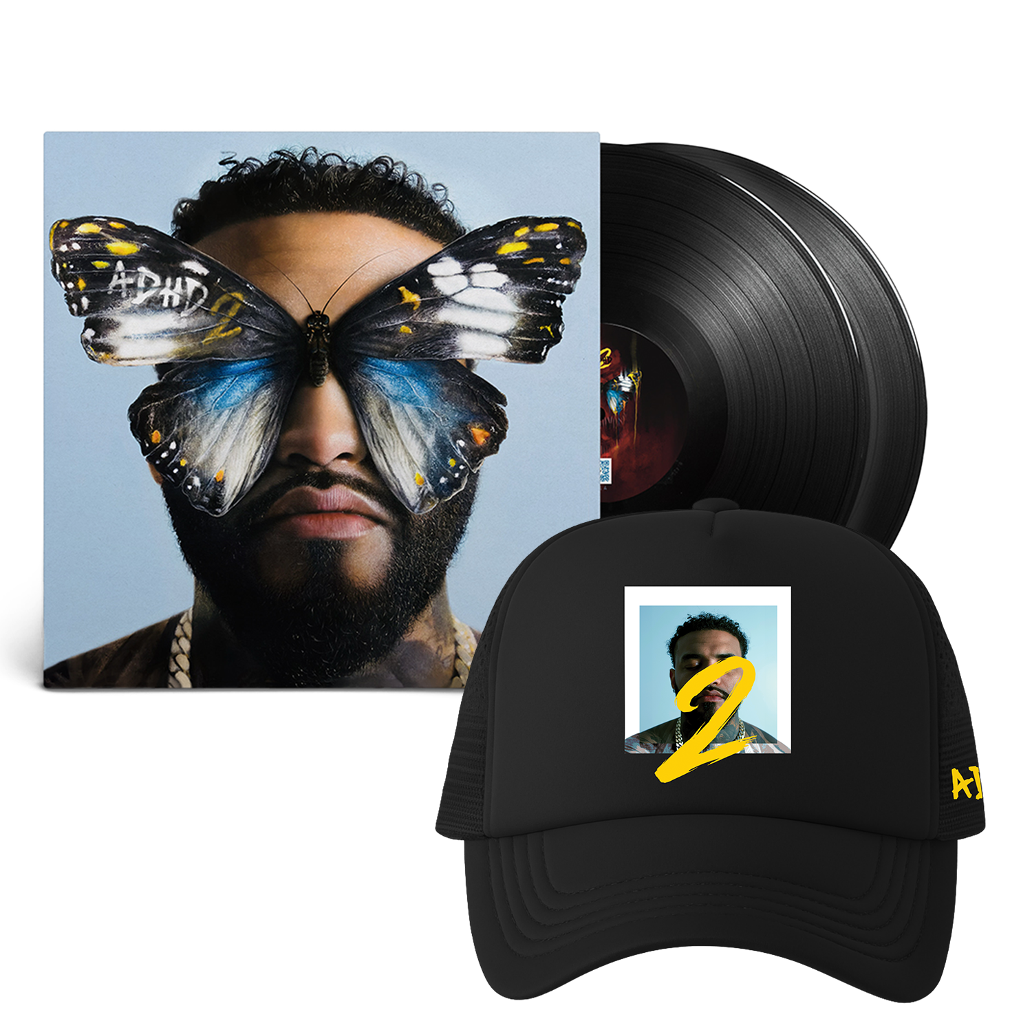 Fan Pack 1 - ADHD 2 LP & Hat